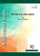 Ryebuck Shearer Concert Band sheet music cover